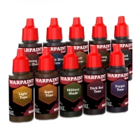 2. The Army Painter: Warpaints - Fanatic - Washes Paint Set